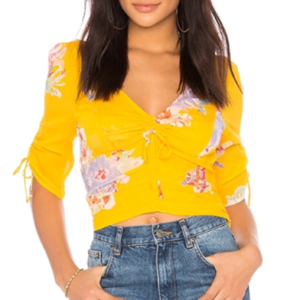 Free People Floral Coachella Blouse by Free People